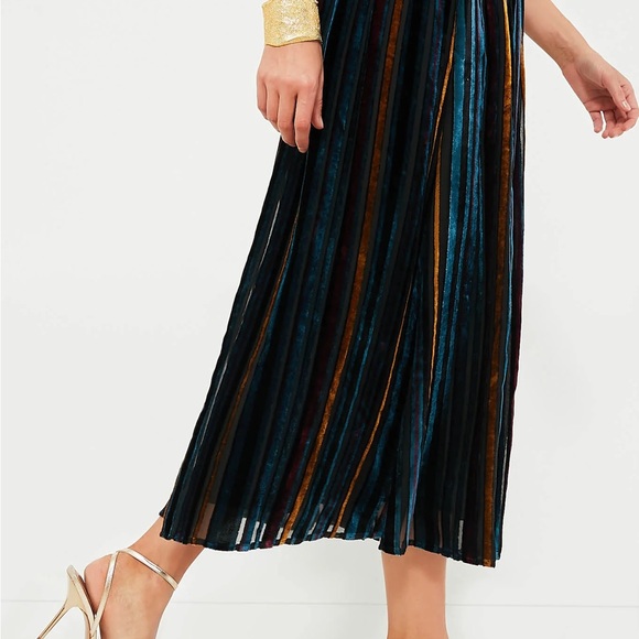 NWT Tuckernuck Velvet Stripe Alba Skirt X-Large - Picture 4 of 10